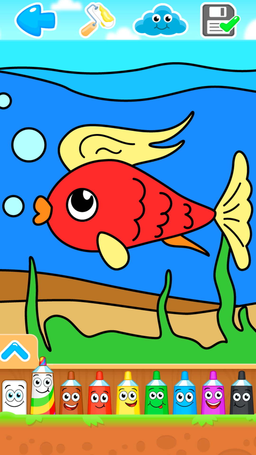 儿童宝宝画画世界截图