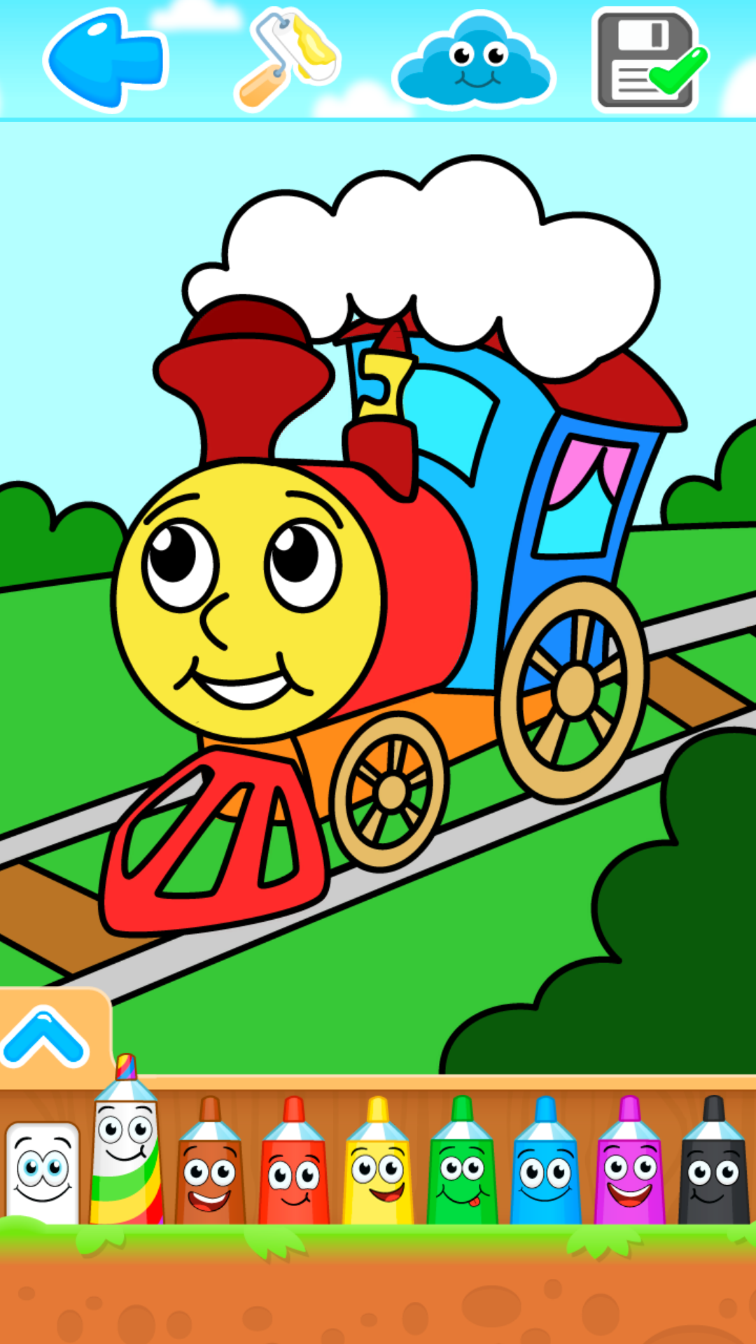 儿童宝宝画画世界截图