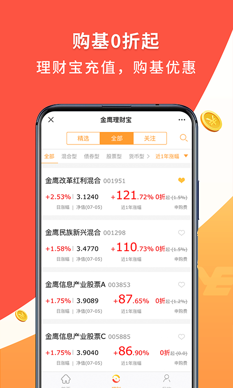 金鹰基金截图