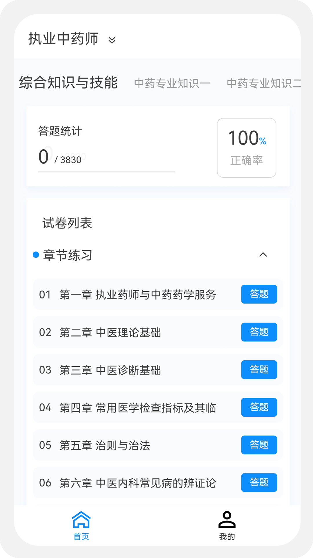 执业药师新题库截图