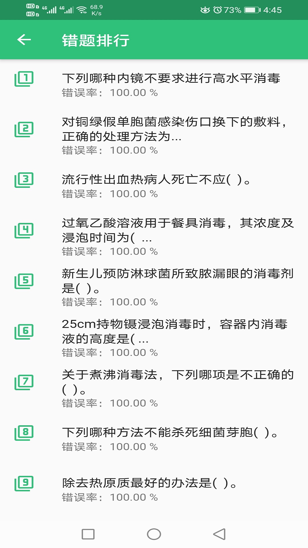 消毒技术主治医师截图