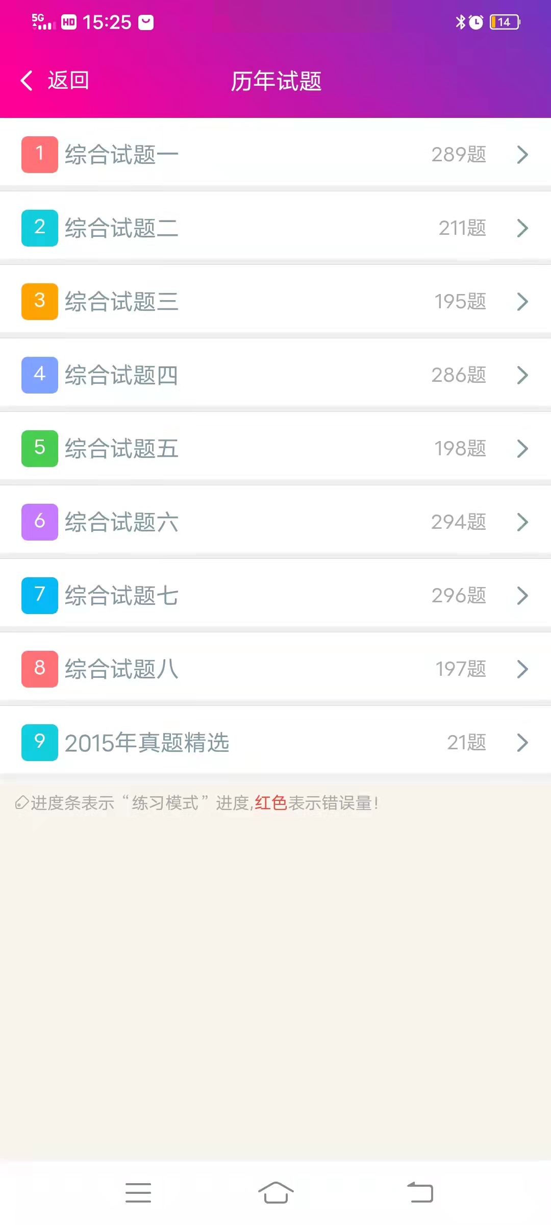 神经内科高职总题库截图