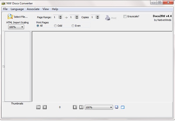 NW Docx Converter截图