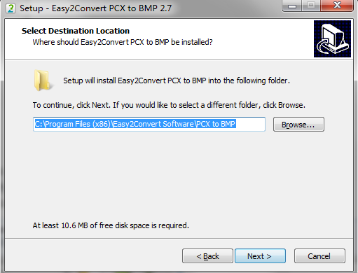 Easy2Convert PCX to BMP