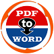 Tweak PDF To Word