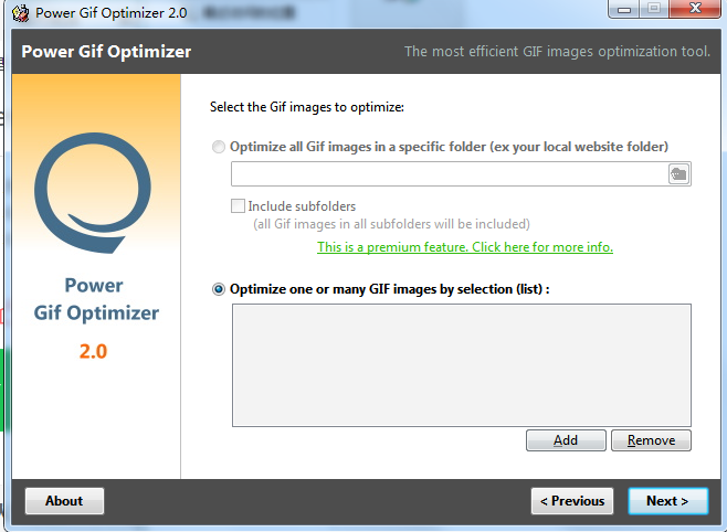 Power GIF Optimizer最新版v2.0