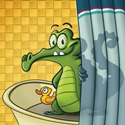 鱷魚小頑皮愛洗澡
