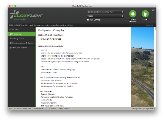 Cleanflight Configurator