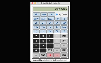 Scientific Calculator截图