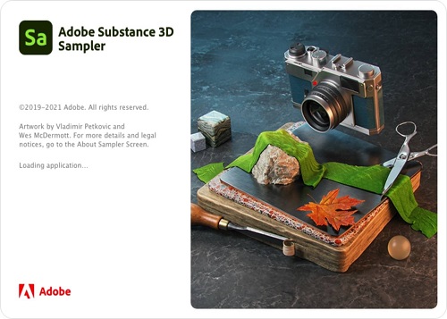 Adobe Substance 3D Sampler截图