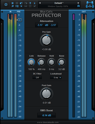 Blue Cat-s Protector For Mac VST demo截圖