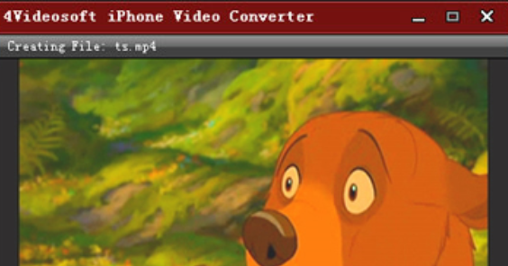 4Videosoft iPhone Video Converter截圖