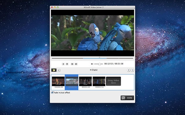 Xilisoft Video Joiner for Mac截图