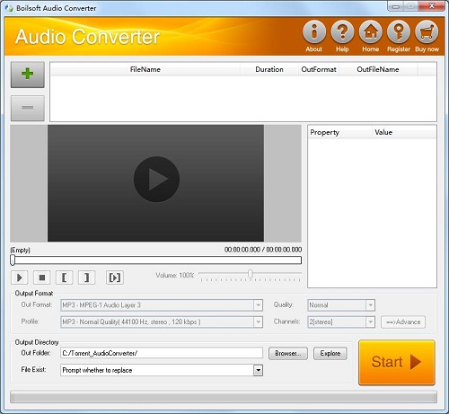 Boilsoft Audio Converter for Mac截图