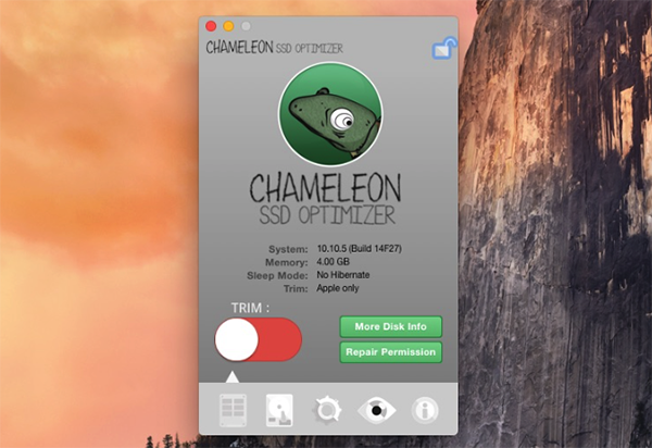 Chameleon SSD Optimizer For Mac截图