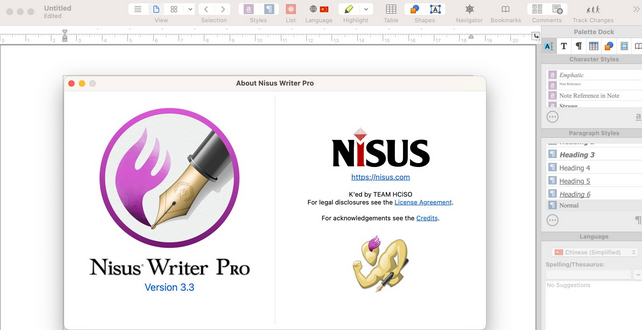 Writer Pro For Mac截图