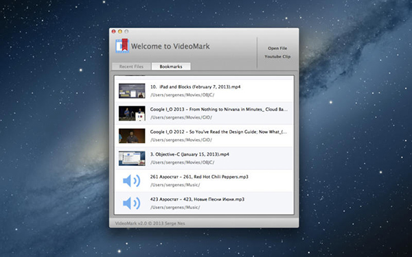 VideoMark For Mac截图