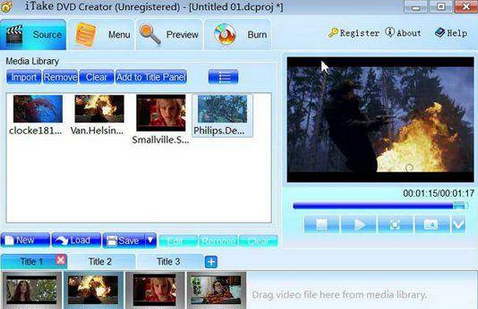 iTake DVD Creator burner for Mac截图
