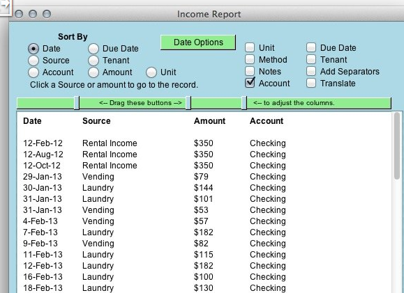 Rental Property Tracker Lite For Mac截图