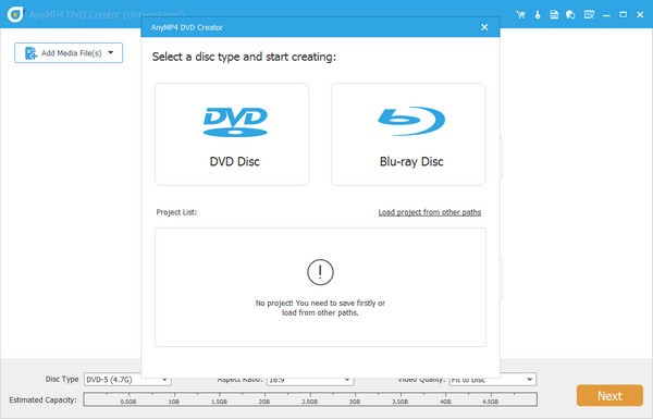4Videosoft DVD Creator for Mac截图