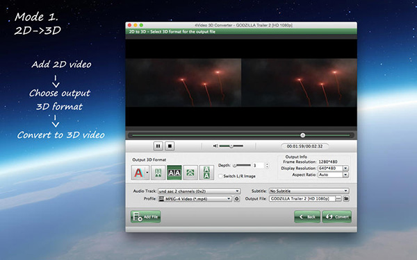 4Videosoft 3D Converter for Mac