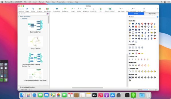 ConceptDraw MINDMAP for Mac截圖