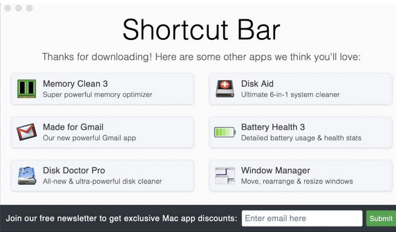 Shortcut Bar for Mac截图