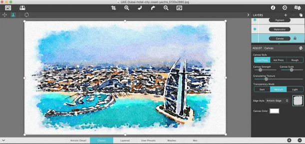 Jixipix Watercolor Studio Pro Mac截图