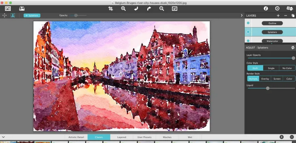 Jixipix Watercolor Studio Pro Mac截图
