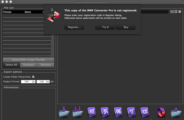 WMF Converter Pro For Mac截圖