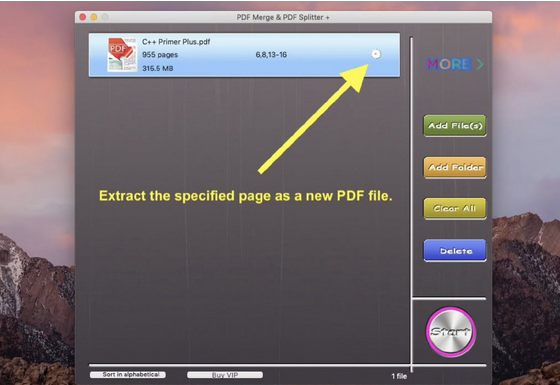 PDF Merge PDF Splitter for Mac截图