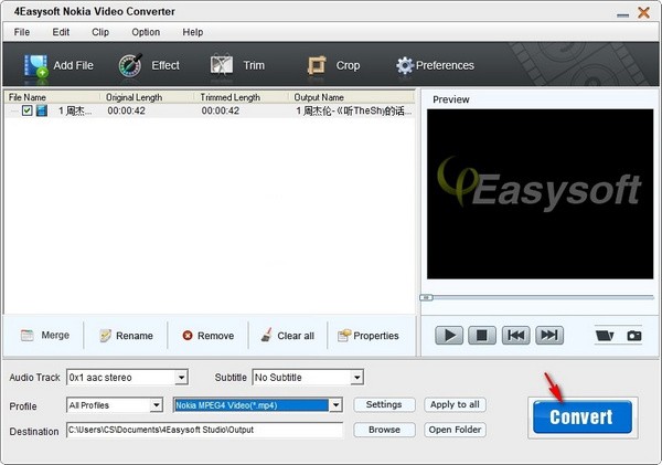 4Easysoft Mac Nokia Video Converter截图