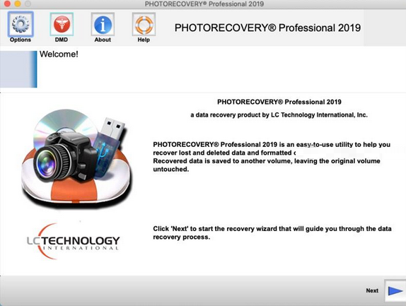 PHOTORECOVERY Professional Mac截圖
