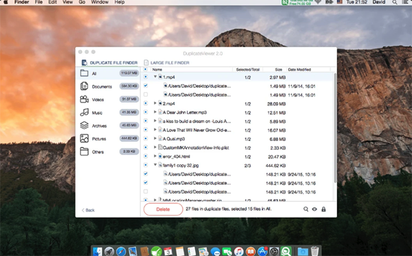 DuplicateViewer Mac截图