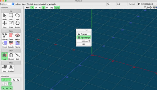 instal the new version for mac Metasequoia 4.8.6