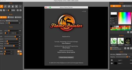 Flame Painter 3 Pro Mac截图