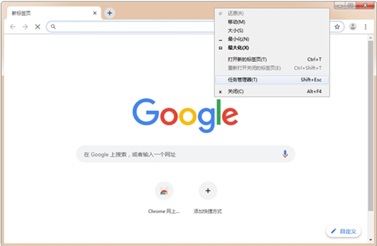 谷歌浏览器截图