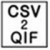 CSV2QIF