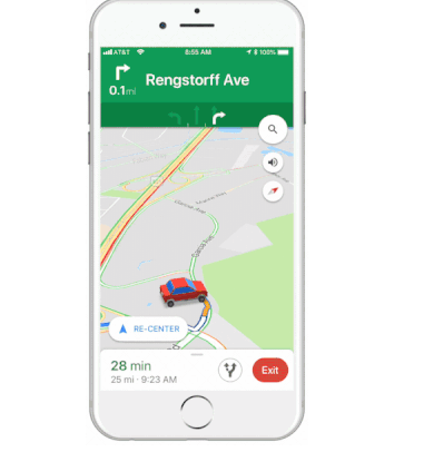 iOS版Google Maps迎来升级:经典导航箭头变了