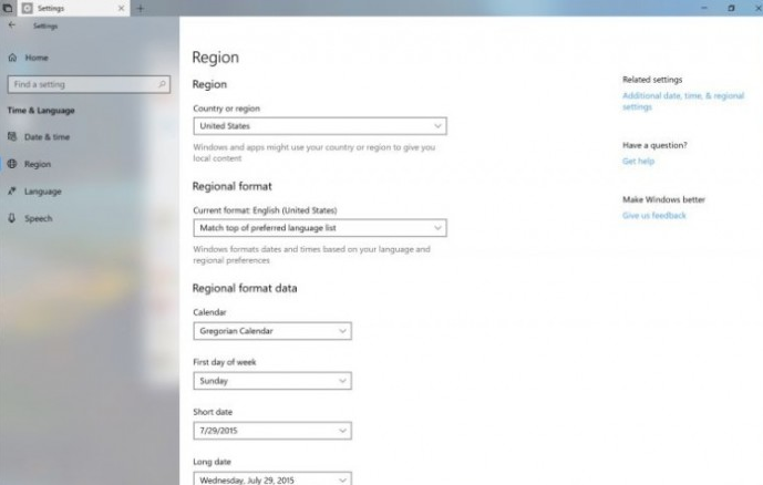 Fast通道用户再次迎来Windows 10更新:加入全新Region页面