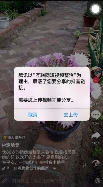 QQ解禁微视 抖音却仍被封锁