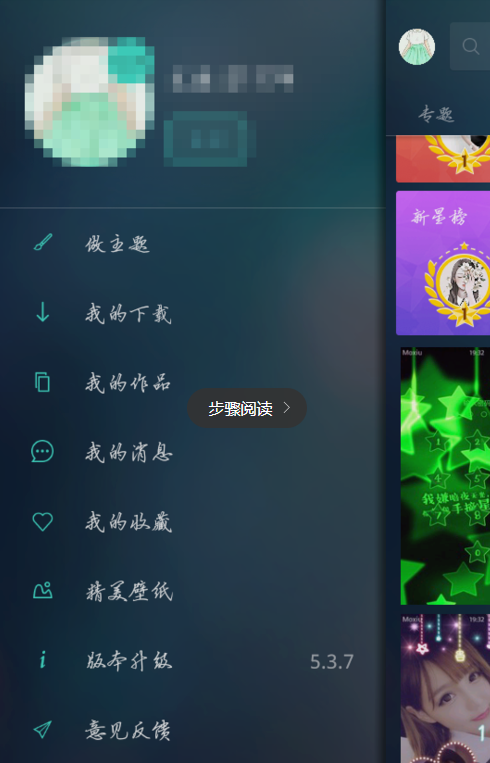 魔秀桌面中自定义主题的图文教程
