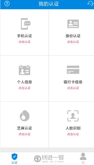 在钱进一号中借款的图文教程