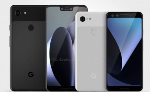 谷歌Pixel 3 XL曝光: 刘海内元件对称