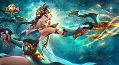 刀塔类手游王者荣耀游戏中新版虞姬暴击流玩法攻略