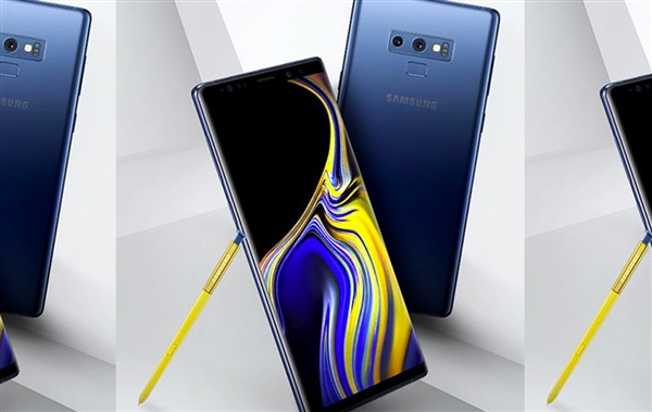 Galaxy Note 9渲染图疑似曝光!S Pen是金色