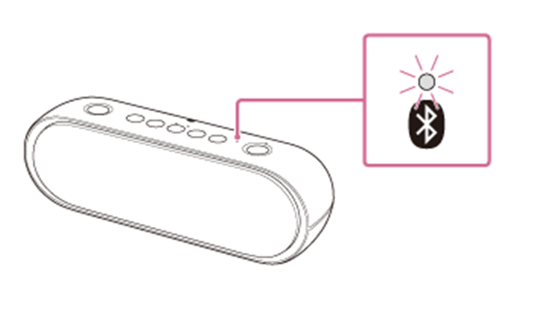 索尼SRS-XB20蓝牙音响连接蓝牙的具体步骤