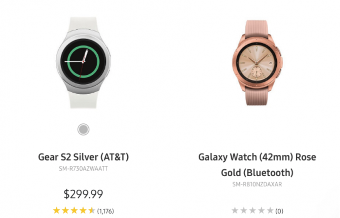 Galaxy Watch外观曝光:42mm圆形表盘