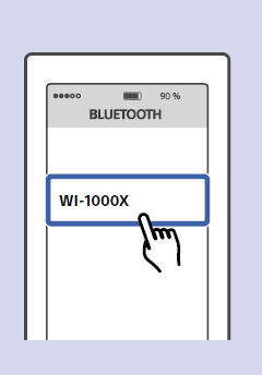 在索尼WI-1000X耳机中连接蓝牙的步骤讲解