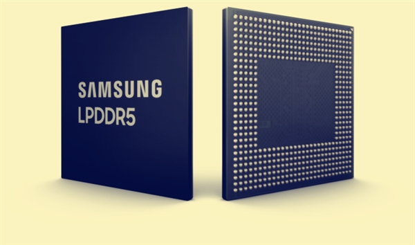 三星:成功研发第一款LPDDR5-6400内存芯片